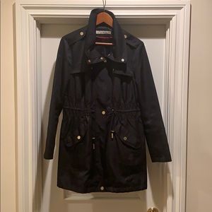 Kenneth Cole black trench coat